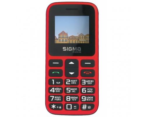 Мобільний телефон Sigma Comfort 50 HIT2020 Red (4827798120958)