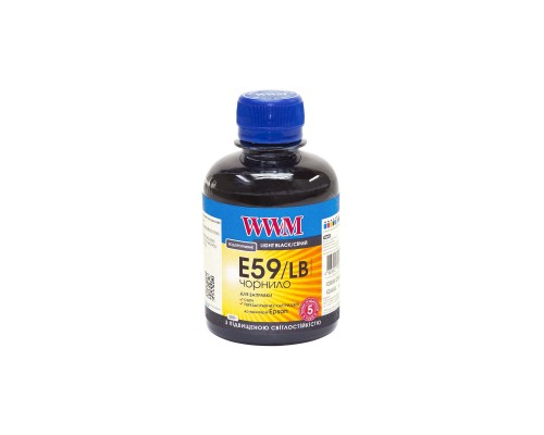 Чорнило WWM EPSON StPro 7890/9890 200г Light Black (E59/LB)