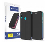 Чехол для моб. телефона MakeFuture Flip Case (Soft-Touch PU) Huawei P Smart+ 2019 Black (MCP-HUPSP19BK)