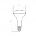 Лампочка Eurolamp LED R39 5W E14 3000K 220V (LED-R39-05142(P))