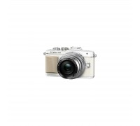 Цифровий фотоапарат Olympus E-PL7 14-42 mm Pancake Zoom Kit white/silver (V205073WE001)