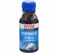 Чорнило WWM Epson XP-600/XP-605/XP-700 100г Black pigm. (E26/BP-2)