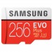 Карта пам'яті Samsung 256GB microSDXC class 10 UHS-I U1 Evo Plus V2 (MB-MC256HA/RU)