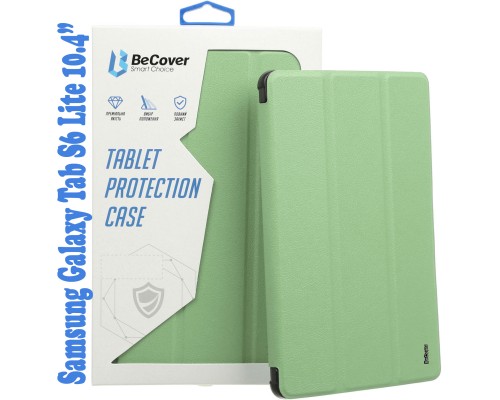 Чохол до планшета BeCover Soft Edge Pencil Mount Samsung Galaxy Tab S6 Lite 10.4 P610/P613/P615/P619 Green (708329)