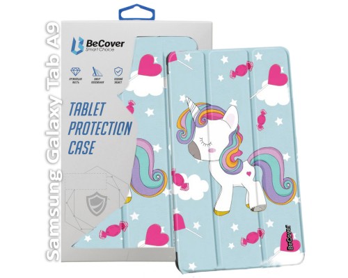 Чохол до планшета BeCover Smart Case Samsung Tab A9 SM-X115 8.7" Unicorn (709921)