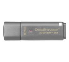 USB флеш накопичувач Kingston 64Gb DataTraveler Locker+ G3 USB 3.0 (DTLPG3/64GB)