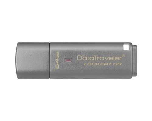 USB флеш накопичувач Kingston 64Gb DataTraveler Locker+ G3 USB 3.0 (DTLPG3/64GB)