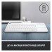 Клавіатура Logitech K400 Plus Touch Wireless UA White (920-007146)