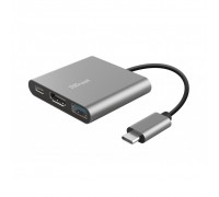 Концентратор Trust Dalyx 3-in-1 Multiport USB-C (23772)