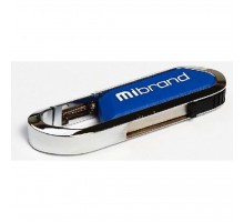 USB флеш накопичувач Mibrand 64GB Aligator Blue USB 2.0 (MI2.0/AL64U7U)