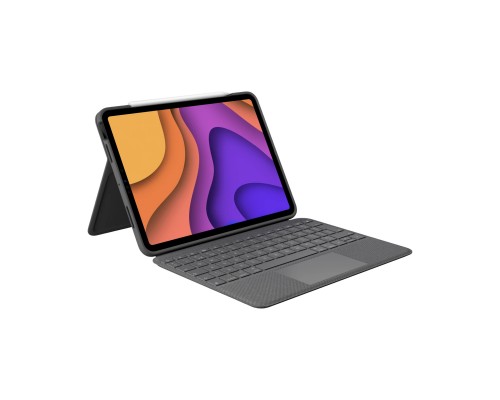 Чохол до планшета Logitech Folio Touch for iPad Air (4th gen) - OXFORD GREY - UK (L920-009968)