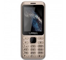 Мобільний телефон Sigma X-style 33 Steel Dual Sim Gold (4827798854921)