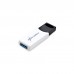 USB флеш накопичувач eXceleram 64GB H2 Series White/Black USB 3.1 Gen 1 (EXU3H2W64)