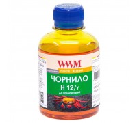 Чорнило WWM HP №10/ 11/12/13/14/82 (Yellow) (H12/Y)