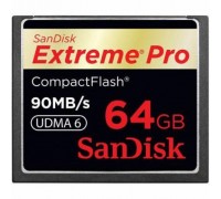 Карта пам'яті SANDISK 64Gb Compact Flash eXtreme Pro (SDCFXP-064G-X46/SDCFXPS-064G-X46)
