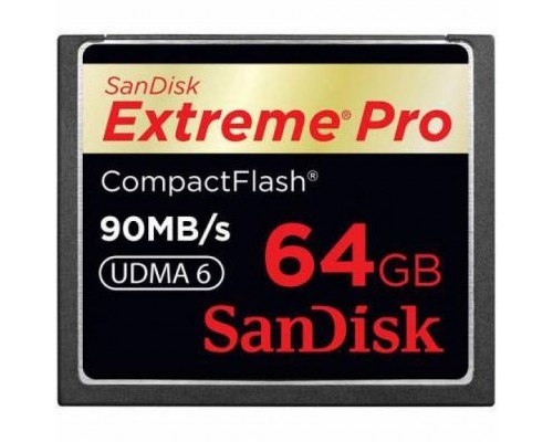 Карта памяти SANDISK 64Gb Compact Flash eXtreme Pro (SDCFXP-064G-X46/SDCFXPS-064G-X46)
