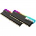 Модуль памяти для компьютера DDR4 16GB (2x8GB) 3600 MHz RGB X2 Series Black eXceleram (ERX2B416369AD)