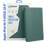 Чохол до планшета BeCover TPU Edge mount Apple Pencil Apple iPad Air 5 (2022) 10.9" Dark Green (708769)