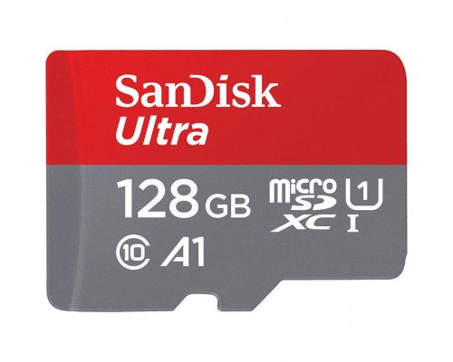 Карта памяти SANDISK 128GB microSD class 10 UHS-I A1 Ultra (SDSQUAR-128G-GN6MN)