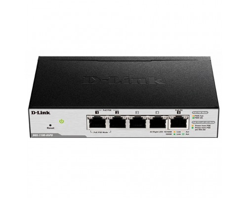 Комутатор мережевий D-Link DGS-1100-05PD