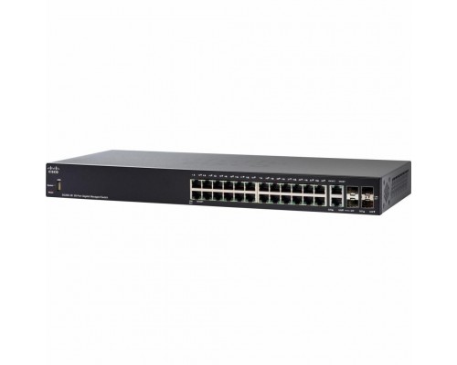Комутатор мережевий Cisco SG350-28 (SG350-28-K9-EU)