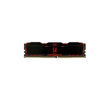Модуль пам'яті для комп'ютера DDR4 8GB 3000 MHz Iridium X Black Goodram (IR-X3000D464L16S/8G)
