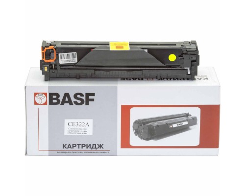 Картридж BASF для HP CLJ CP1525n/CM1415fn аналог CE322A Yellow (KT-CE322A)