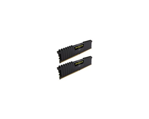 Модуль пам'яті для комп'ютера DDR4 32GB (2x16GB) 3200 MHz Vengeance LPX Black CORSAIR (CMK32GX4M2B3200C16)
