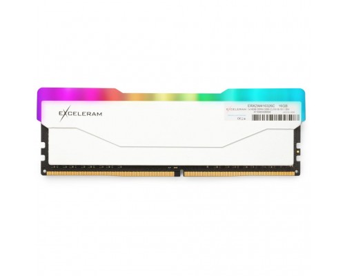 Модуль памяти для компьютера DDR4 16GB 3200 MHz RGB X2 Series White eXceleram (ERX2W416326C)