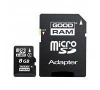 Карта пам'яті GOODRAM 8GB microSD Class 4 (M40A-0080R11)