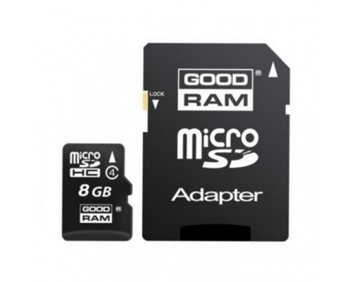 Карта пам'яті Goodram 8GB microSD Class 4 (M40A-0080R11)