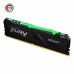 Модуль пам'яті для комп'ютера DDR4 16GB 2666 MHz Fury Beast RGB Kingston Fury (ex.HyperX) (KF426C16BB1A/16)