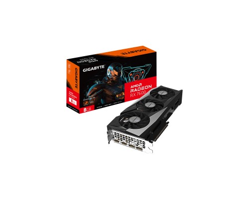 Відеокарта GIGABYTE Radeon RX 7600 8Gb GAMING OC (GV-R76GAMING OC-8GD)