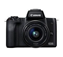 Цифровий фотоапарат Canon EOS M50 15-45 IS STM Web Kit Black (2680C060WRK)