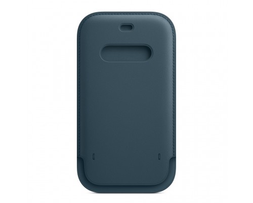 Чохол до мобільного телефона Apple iPhone 12 / 12 Pro Leather Sleeve with MagSafe - Baltic Blue (MHYD3ZE/A)