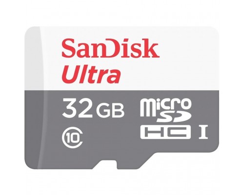 Карта пам'яті SanDisk 32GB Miсro-SDHC Class 10 UHS-I Ultra (SDSQUNS-032G-GN3MN)