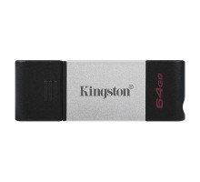 USB флеш накопичувач Kingston 64GB DataTraveler 80 USB 3.2/Type-C (DT80/64GB)