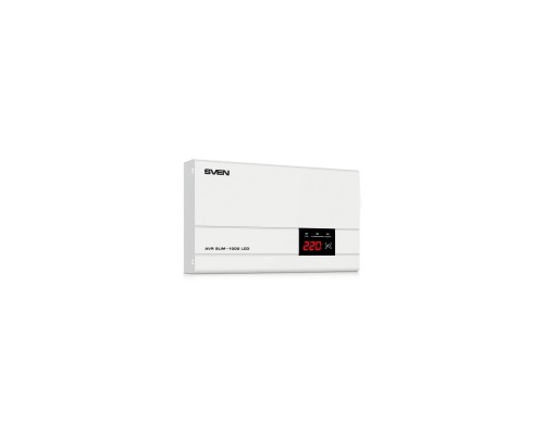 Стабілізатор AVR SLIM-1000 LCD SVEN (00380034)