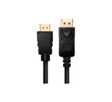 Кабель мультимедійний DisplayPort to HDMI 1.0m Prologix (PR-DP-HDMI-P-02-30-1m)