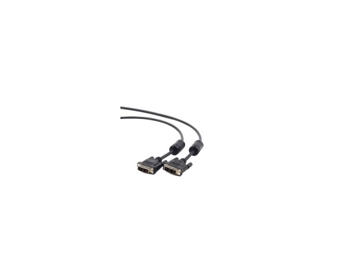 Кабель мультимедийный DVI to DVI 18pin, 1.8m Cablexpert (CC-DVI-BK-6)