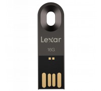 USB флеш накопичувач Lexar 16GB JumpDrive M25 Titanium Gray USB 2.0 (LJDM025016G-BNQNG)