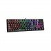 Клавіатура Xtrike ME GK-980 6 colors-LED Mechanical Red Switch USB Black (GK-980)