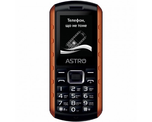 Мобільний телефон Astro A180 RX Black Orange
