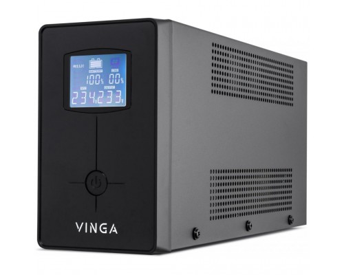 Пристрій безперебійного живлення Vinga LCD 1500VA metal case ( VPC-1500PRM3 ) (VPC-1500PRM3)