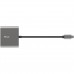 Концентратор Trust Dalyx 3-in-1 Multiport USB-C Adapter ALUMINIUM (23772_TRUST)