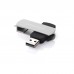 USB флеш накопитель eXceleram 32GB P2 Series Silver/Black USB 2.0 (EXP2U2SIB32)