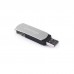 USB флеш накопичувач eXceleram 32GB P2 Series Silver/Black USB 2.0 (EXP2U2SIB32)