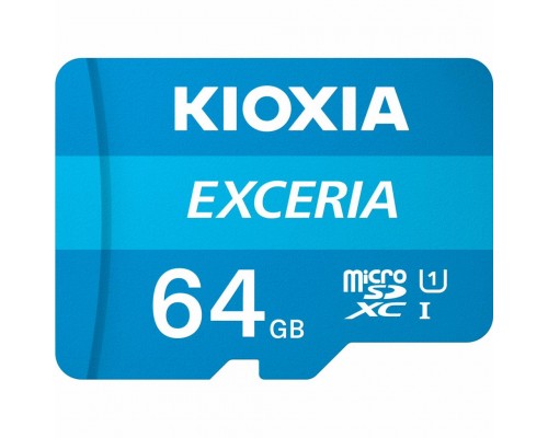 Карта памяти Kioxia 64GB microSDXC class 10 UHS-I Exceria (LMEX1L064GG2)