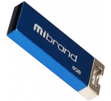 USB флеш накопичувач Mibrand 8GB Сhameleon Blue USB 2.0 (MI2.0/CH8U6U)