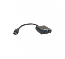 Перехідник USB 3.0 M to VGA F PowerPlant (CA910380)